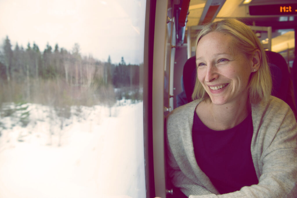 Många väljer tåget framför flyget vid halverade tågrestider