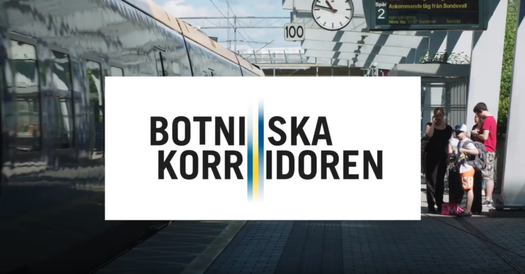 Regeringen prioriterar Botniska korridorens viktigaste åtgärder
