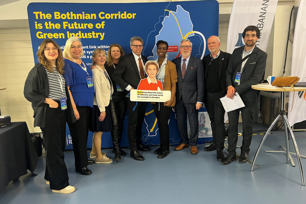 Botniska korridoren på Connecting Europe days och korridorsforum